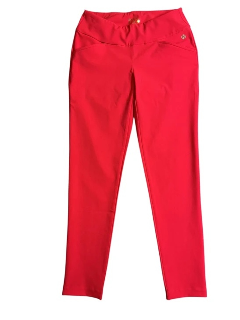 NWOT Lilly Pulitzer Luxletic Corso Pants in Ruby Red 10